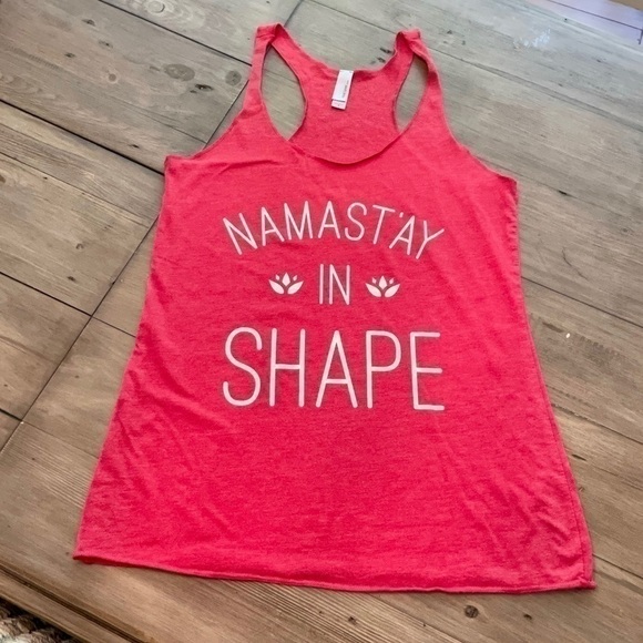 NAMASTAY In Shape workout tank top - Picture 1 of 6
